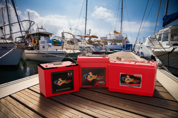 Baterías Marinas y RV US battery