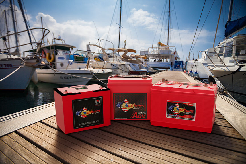 Baterías Marinas y RV US Battery